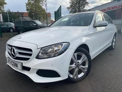 Used Mercedes C200 Executive 136 HP (100 kW) 2017 White Estate