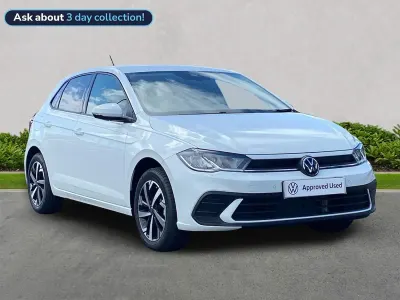New VW Polo Match 95 HP (69 kW) 2026 White Hatchback