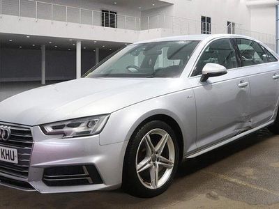 Used Audi A4 S-Line 150 HP (110 kW) 2018 Silver Sedan