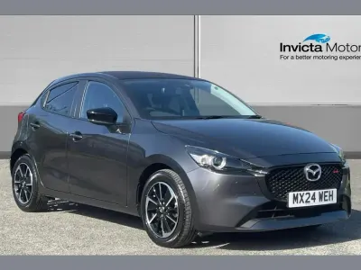 Begagnad Mazda 2 Homura-Aka 88 HK (64 kW) 2024 Grå Halvkombi