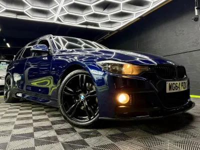 Used BMW 320 M Sport 181 HP (133 kW) 2015 Blue Estate