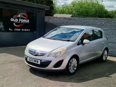 Used Vauxhall Corsa 2012 Silver Hatchback