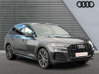 Used Audi Q7 Black Edition 281 HP (206 kW) 2021 Grey SUV