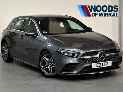 Used Mercedes A180 AMG line 136 HP (100 kW) 2019 Grey Hatchback