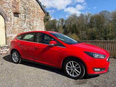 Used Ford Focus Zetec 2015 Red Hatchback