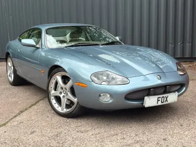 Used Jaguar XKR Supercharged 400 HP (294 kW) 2003 Blue Coupe