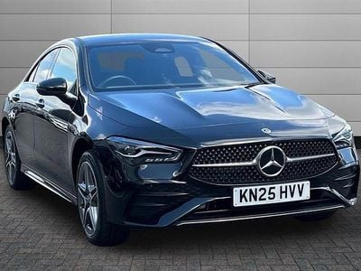 Begagnad Mercedes CLA250e Executive 218 HK (160 kW) 2025 Svart Sedan
