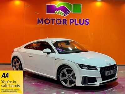 Begagnad Audi TT S-Line 245 HK (180 kW) 2021 Vit Sportkupé