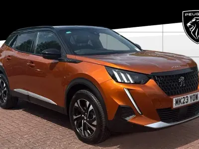 Used Peugeot 2008 GTi 131 HP (96 kW) 2023 Orange SUV