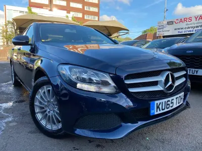 Używany Mercedes C200 SE 2015 Niebieski Sedan/Limuzyna