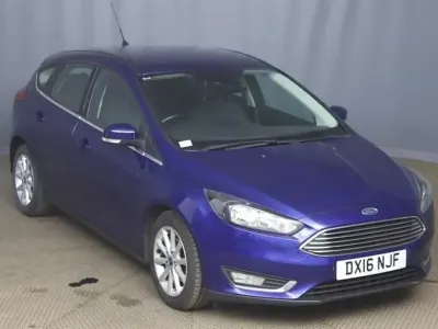 Używany Ford Focus Titanium 2016 Niebieski Hatchback