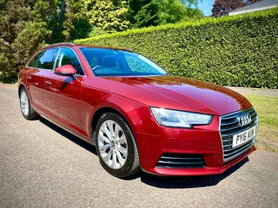 Usado Audi A4 Design 150 CV (110 kW) 2016 Rojo Familiar