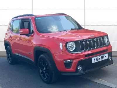 Begagnad Jeep Renegade Longitude 120 HK (88 kW) 2019 Röd SUV