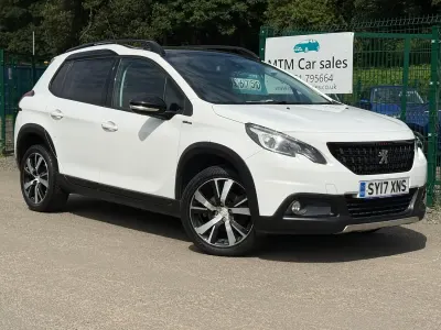 Used Peugeot 2008 GT-line 130 HP (95 kW) 2017 White SUV