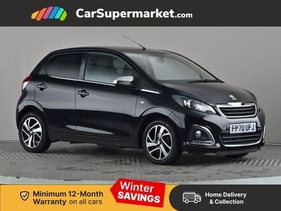 Black Used 2020 Peugeot 108 Collection Hatchback | £8,497 (Fair price)