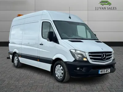 Used Mercedes Sprinter 163 HP (119 kW) 2015 White Van
