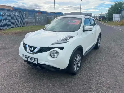 Used Nissan Juke Tekna 110 HP (80 kW) 2017 White SUV