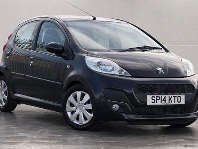 Used Peugeot 107 Active 68 HP (50 kW) 2014 Black Hatchback