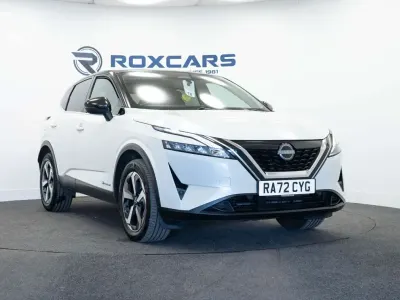 Used Nissan Qashqai N-Connecta 190 HP (139 kW) 2023 White SUV