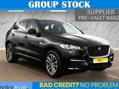 Used Jaguar F-Pace R-Sport 180 HP (132 kW) 2019 Black SUV