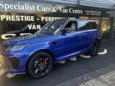 Blue Used 2022 Land Rover Range Rover Sport SVR SUV | £54,999 (Super price)