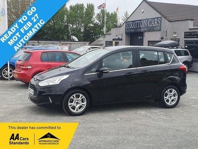 Used Ford B-MAX Zetec 105 HP (77 kW) 2013 Black MPV