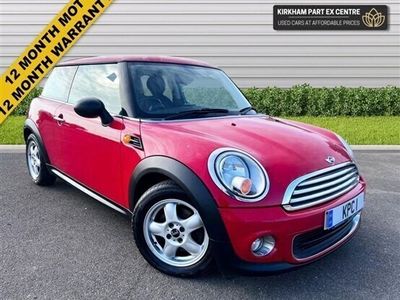 used Mini ONE Hatch 1.63d 98 BHP