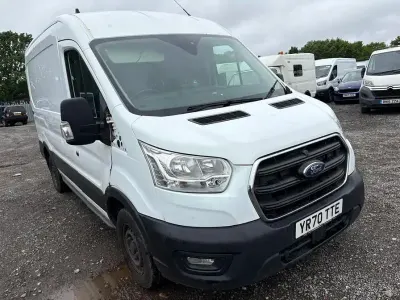 Used Ford Transit Trend 130 HP (95 kW) 2020 White Van