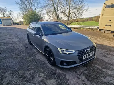 Used Audi A4 Black Edition 245 HP (180 kW) 2019 Grey Estate