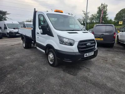 Usado Ford Transit S 130 HP (95 kW) 2022 Branco Cabrios