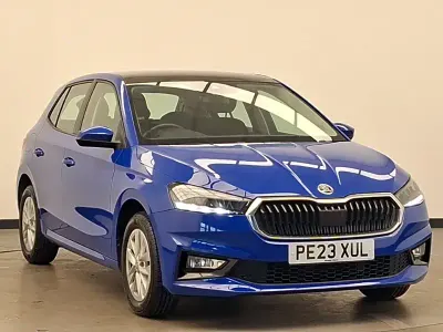 Used Skoda Fabia Comfort 80 HP (58 kW) 2023 Blue Hatchback