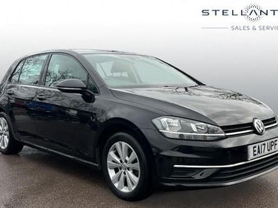Used VW Golf VII SE 125 HP (91 kW) 2017 Black Hatchback
