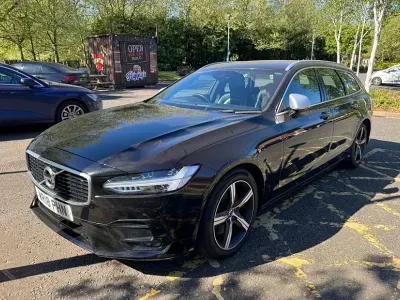Used Volvo V90 R-Design Pro 2018 Black Estate
