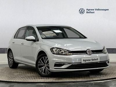 Used VW Golf VII SE 125 HP (91 kW) 2017 Silver Hatchback