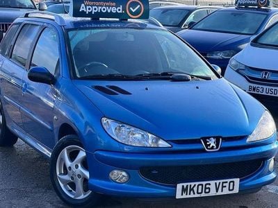 Blue Used 2006 Peugeot 206 Estate | £1,975