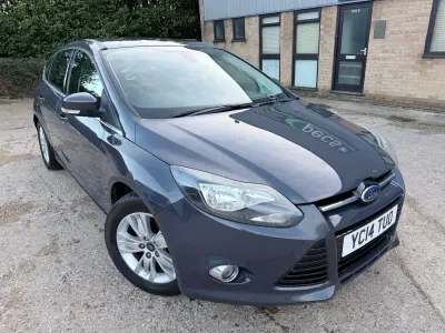 Second-hand Ford Focus Titanium 115 CP (84 kW) 2014 Gri Hatchback