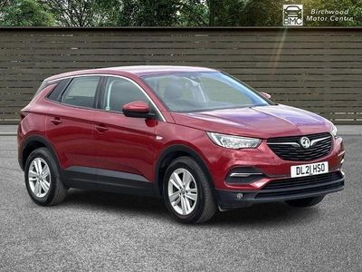 Used Vauxhall Grandland X S 130 HP (95 kW) 2021 Red SUV