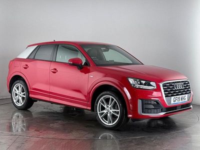 Used Audi Q2 S-Line 150 HP (110 kW) 2019 Red SUV