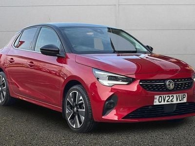 Used Vauxhall Corsa-e Elite 100 kW (136 HP) 2022 Red Hatchback