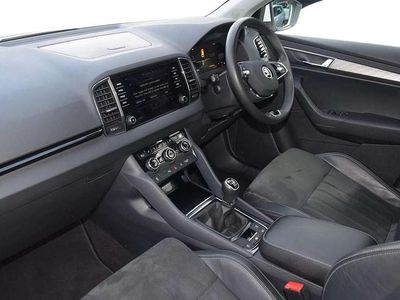 Used Skoda Karoq SE L 150 HP (110 kW) 2024 Moon white metallic SUV