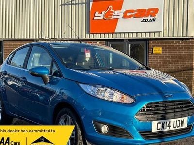 Blue Used 2014 Ford Fiesta Zetec Hatchback | £3,675 (Good price)