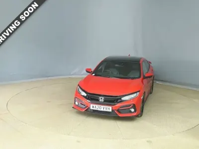 Używany Honda Civic Sport 126 KM (92 kW) 2020 Czerwony Hatchback