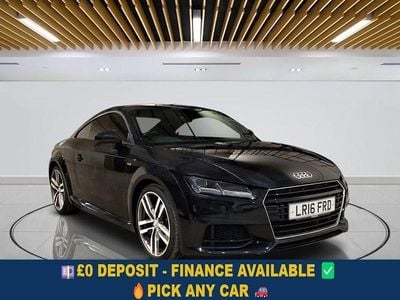 Black Used 2016 Audi TT S-Line Coupe | £10,399 (Fair price)