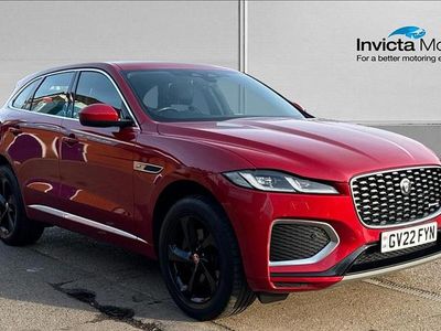 Second-hand Jaguar F-Pace R-Dynamic 204 CP (150 kW) 2022 Roșu SUV