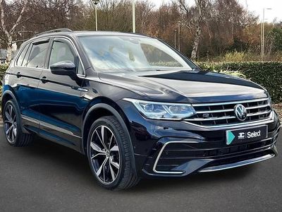 Used VW Tiguan R-line 150 HP (110 kW) 2022 Black SUV