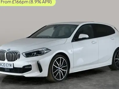 Used BMW 116 M Sport 116 HP (85 kW) 2020 White Hatchback