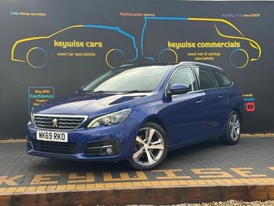 Blue Used 2019 Peugeot 308 Allure Estate | £8,990 (A bit pricey)
