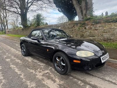 Used Mazda MX5 140 HP (102 kW) 2004 Black Cabriolet