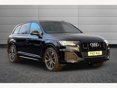Used Audi Q7 Black Edition 228 HP (167 kW) 2021 Black SUV