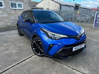 Used Toyota C-HR Sport 184 HP (135 kW) 2021 Nebula blue SUV